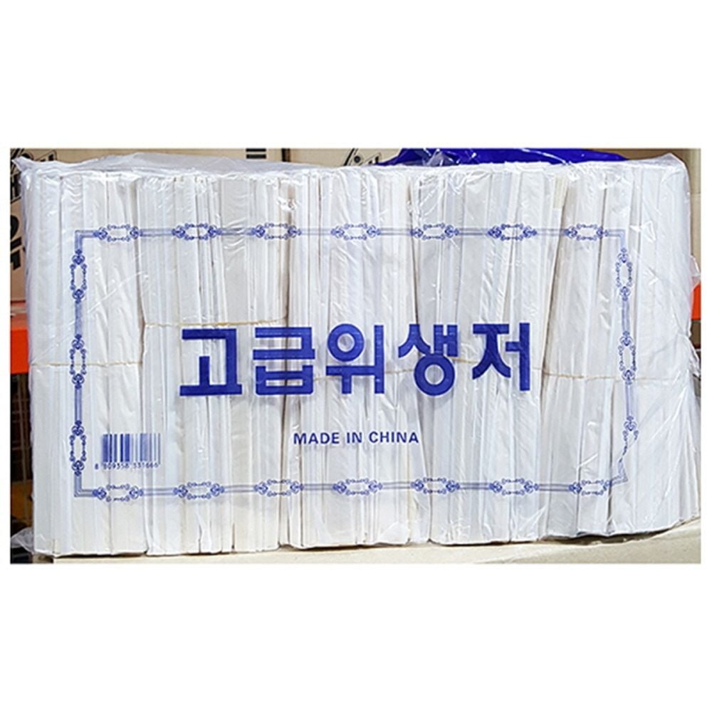 나무젓가락(비닐 500입내외) - 상품 이미지
