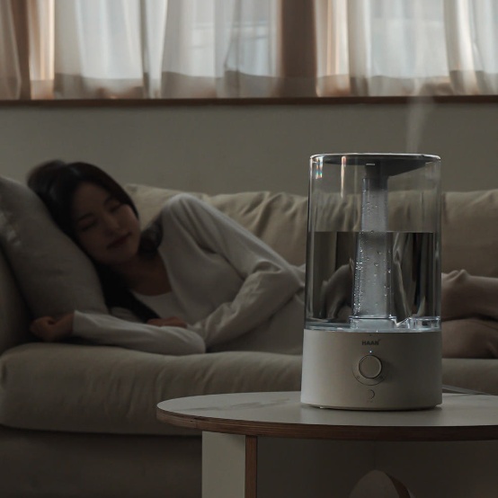 초저소음 간편세척 복합식가습기 5L 다이얼식 침실 무드등가습기 이미지 6