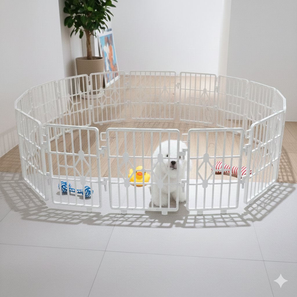 국산 반려동물 강아지 울타리 펜스 12P - 상세 이미지 5
