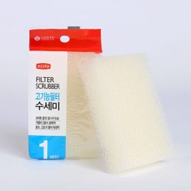 이라이프고기능필터수세미흠집방지스펀지 - 상품 이미지