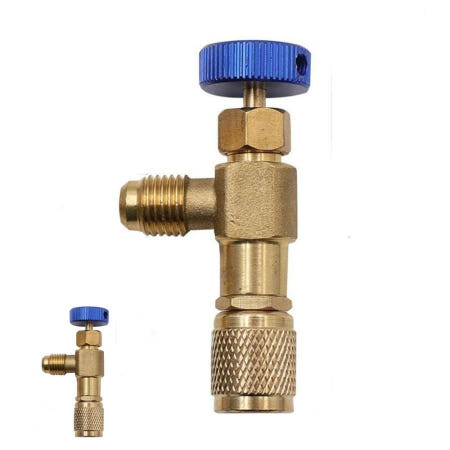 공구 에어컨 냉매 매니폴드 콘트롤 밸브 변환젠더 R22 R410