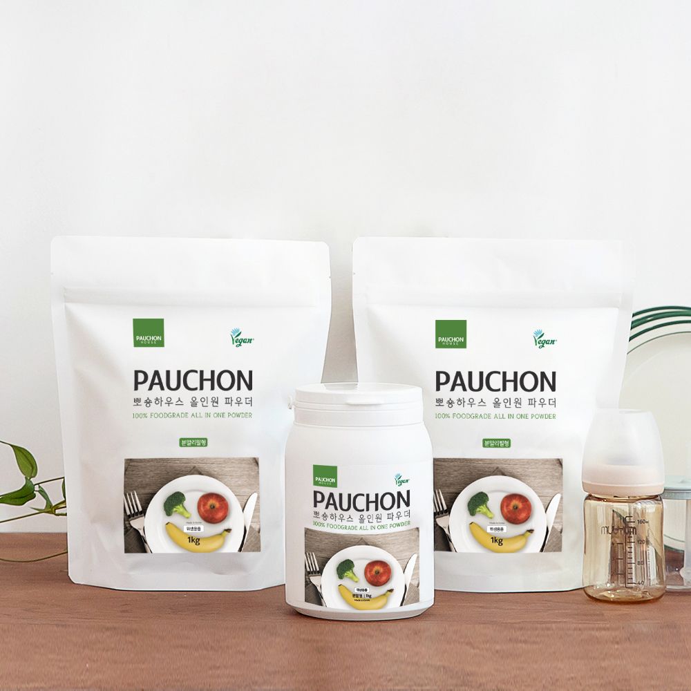 뽀숑하우스 식기세척기세제 3kg 린스 올인원파우더 젖병세척기 과일 세정제 식세기세제 제품 이미지