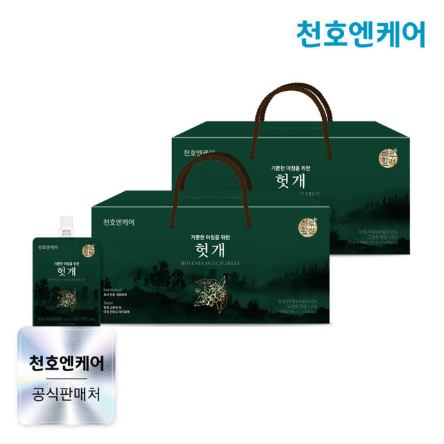 천호엔케어 헛개나무열매 진짜 헛개즙 진액 70ml 30포, 2개