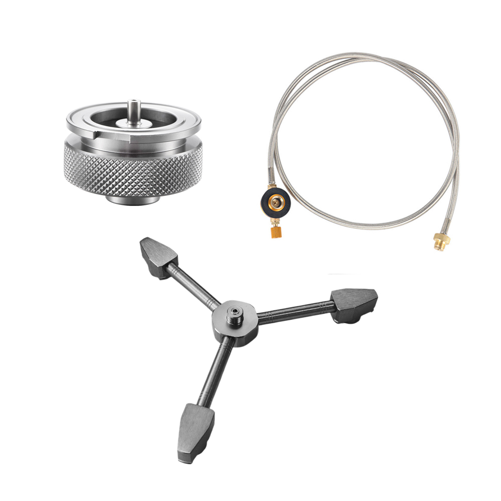 모아이캠핑 이와타니 파세코 신일 히터 난로 이소가스 스테이션 어댑터 회전식 세트 실속형