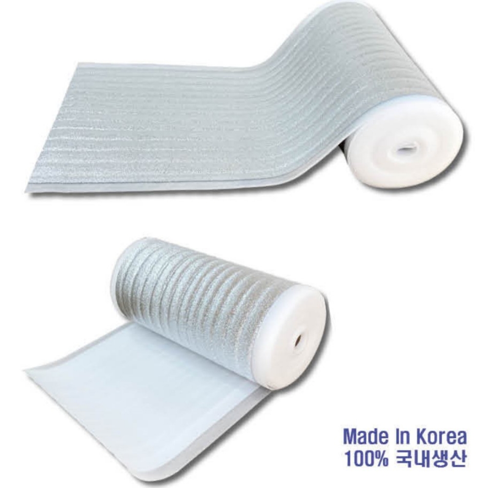 단열필름 은박 단열재 보온재 발포지 결로방지 열반사 시트 외벽 베란다 실외기실 5t 35m - 상세 이미지 3