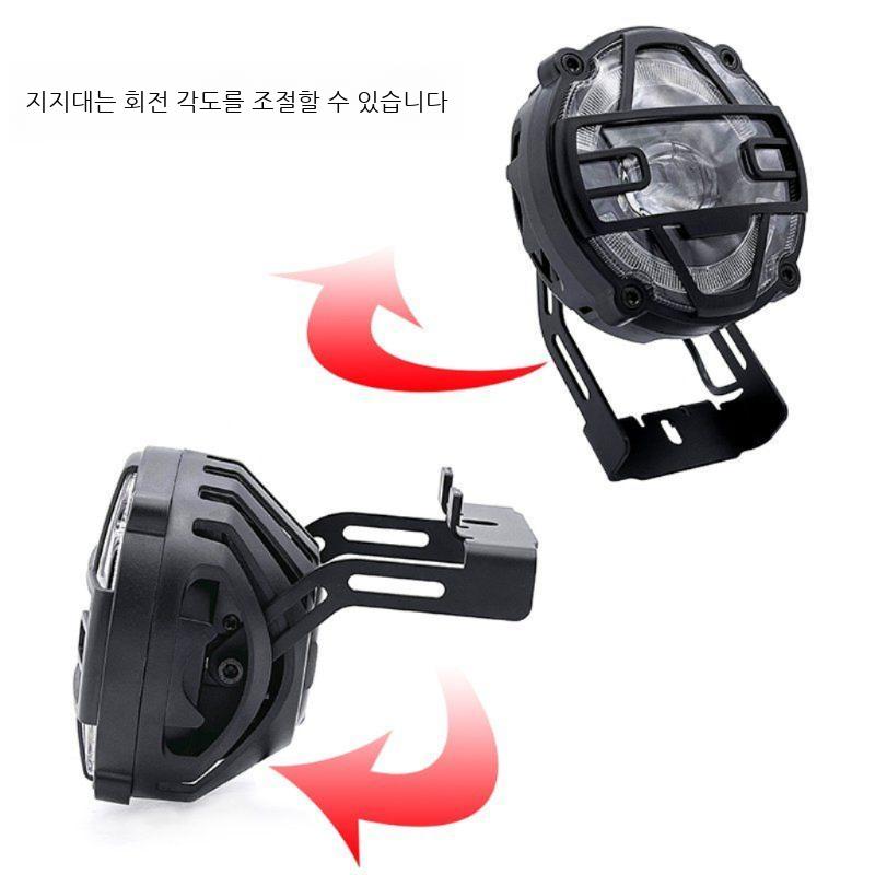 전기 자전거 헤드라이트 방수 알루미늄 야간 라이딩 36V 48V 라이트 전조등 플래시 랜턴 - 상세 이미지 4