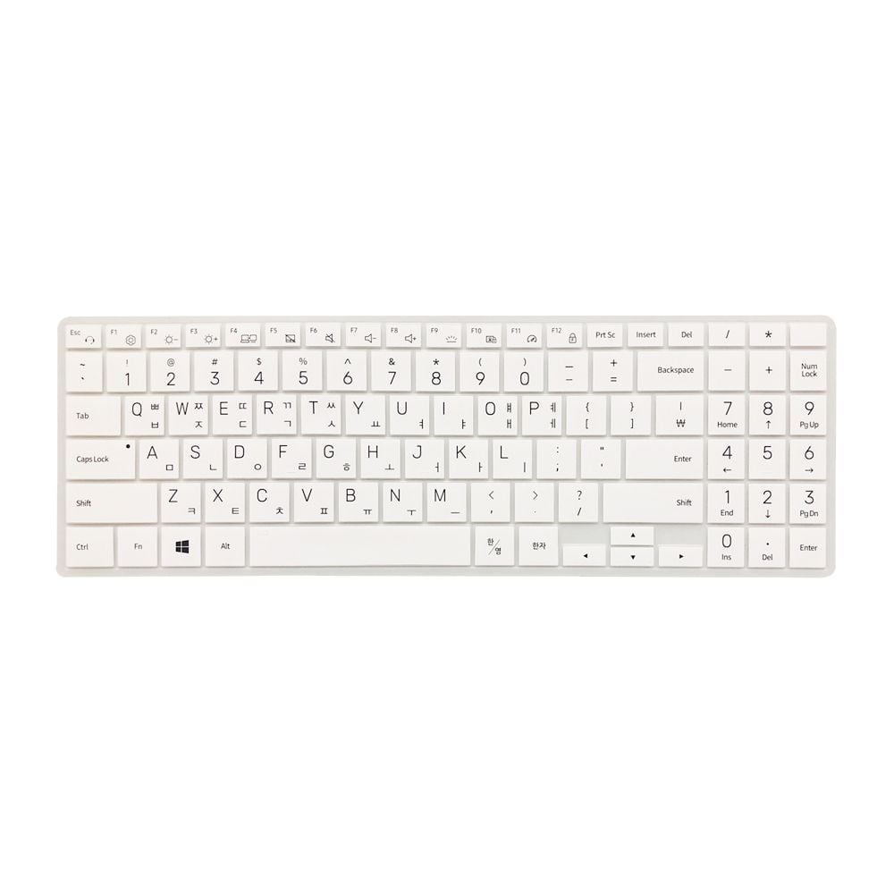 갤럭시북2 프로 NT950XEE-X71AR 문자키스킨(지문막힘) 블루 - 메인 이미지