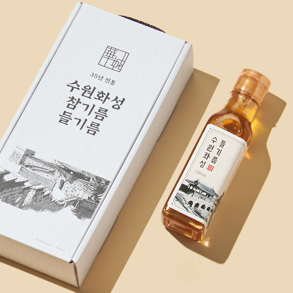 국산 저온압착 방앗간 통깨 들기름 180ml 선물 답례품 - 상세 이미지 5