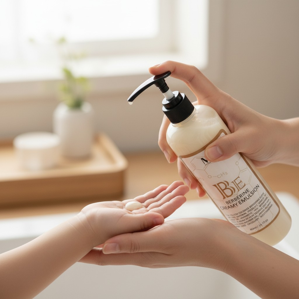 마담미쉘 고보습 바디로션 베르베린 크리미 에멀젼 400g 악건성 닭살피부 얼굴 바디 겸용 - 상세 이미지 5