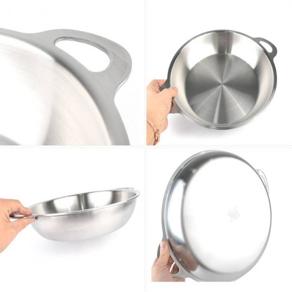 인덕션겸용 스텐 냄비 24cm 식당찌개냄비 매운탕냄비 - 상품 이미지