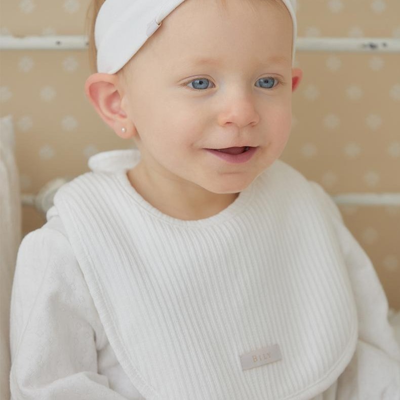 빌리 넬즈 오가닉 아기 턱받이 신생아 빕 유아 침받이 이유식 받침 친환경 유기농 순면 아기용품