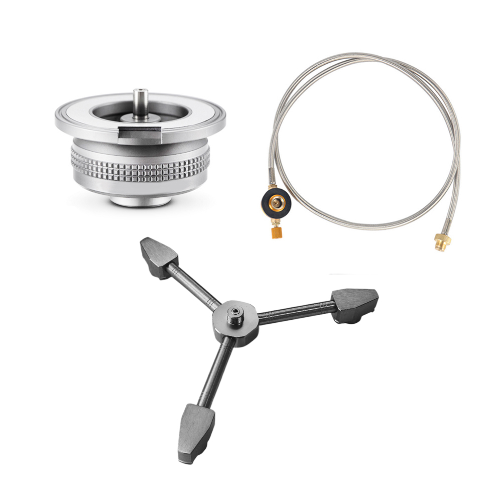 모아이캠핑 이와타니 파세코 신일 히터 난로 이소가스 스테이션 어댑터 자석식 세트 실속형