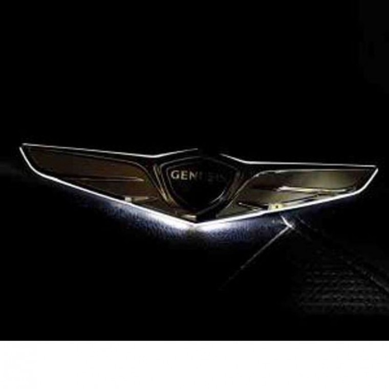 제네시스 G80 로고 LED 엠블럼 자동차 튜닝 액세서리 - 상품 이미지