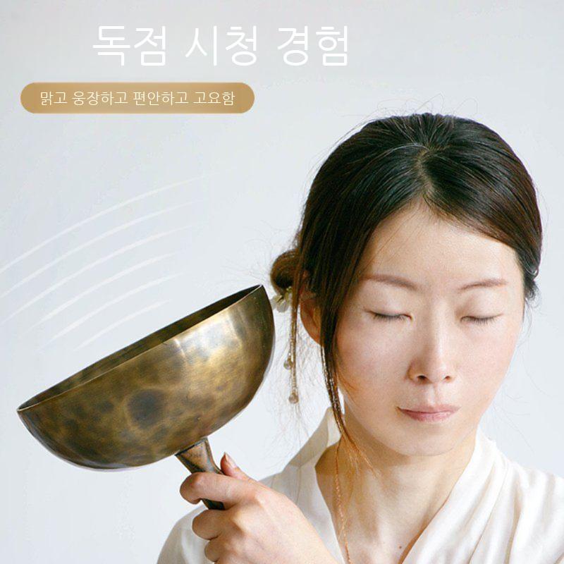 차크라 명상 풀문싱잉볼 불교 용품 심리 치유 볼 싱잉볼 명상그릇 요가 소리 티벳종 - 상세 이미지 2