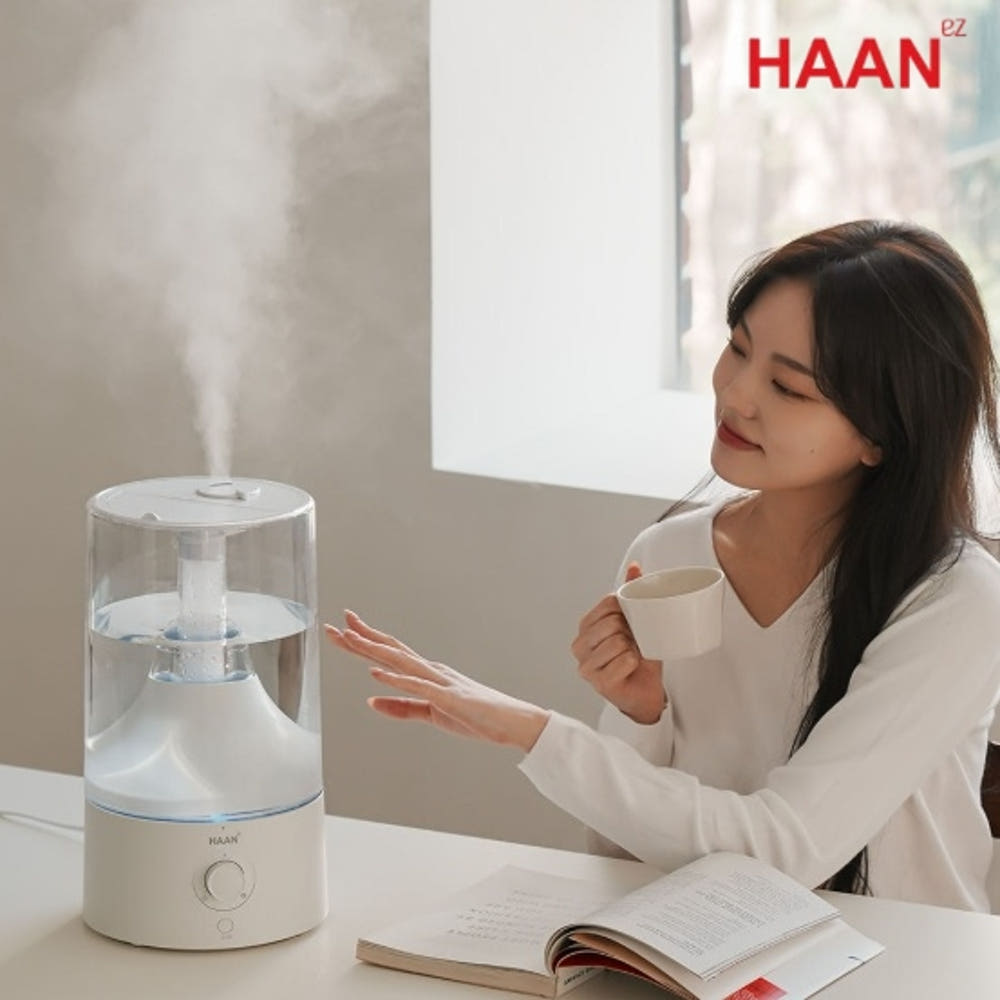 초저소음 간편세척 복합식가습기 5L 다이얼식 침실 무드등가습기 : 신일N위시웨이