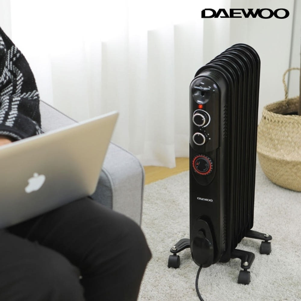 타이머형 라디에이터 5핀 욕실방열기 가정용 사무실 소형 라지에이터 : 신일N위시웨이