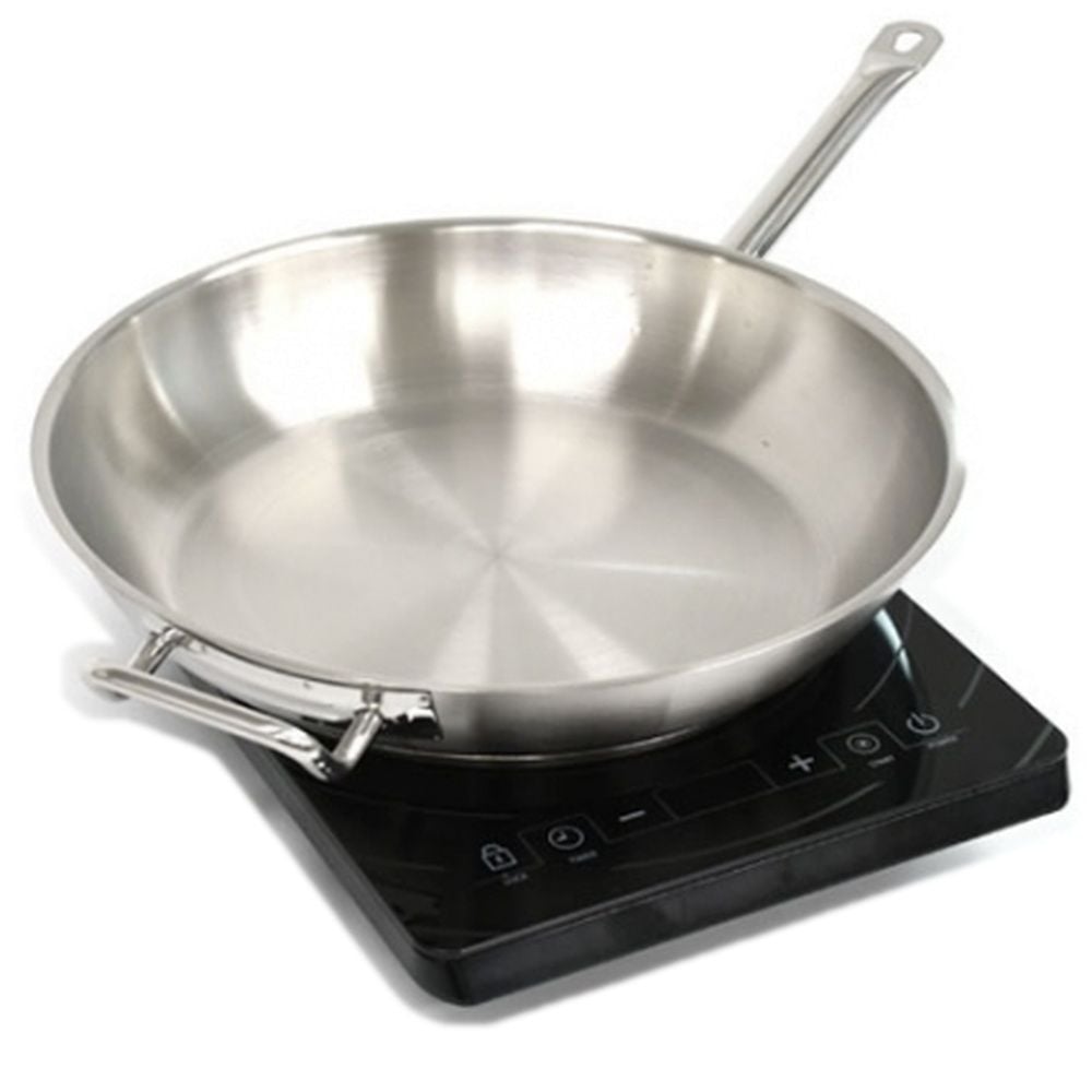 스텐 전판 인덕션 겸용 올스텐 스텐통삼중전판 40cm - 상품 이미지