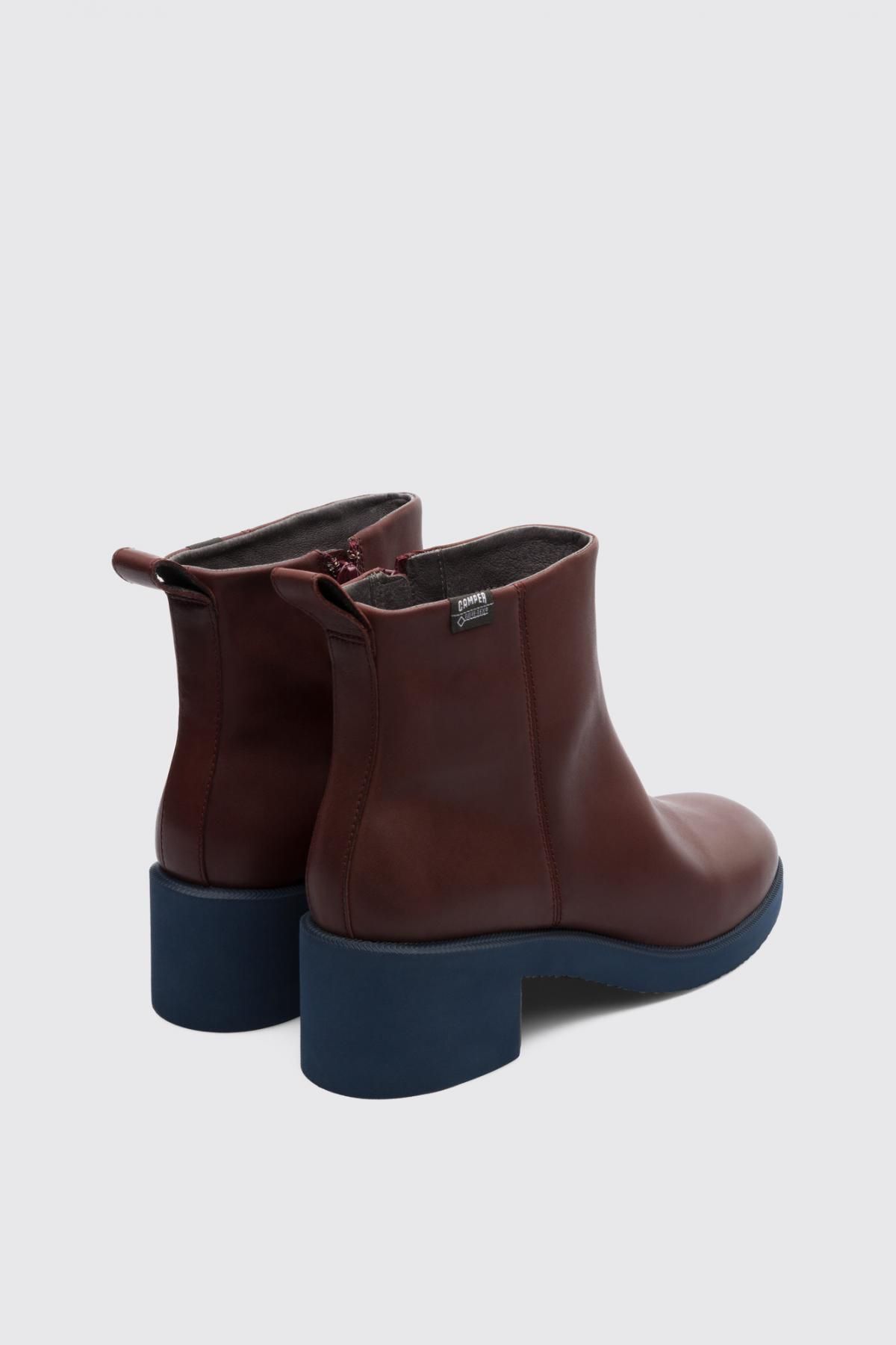 캠퍼 고어텍스 앵클부츠 여성 Wonder K400321-003 BURGUNDY - 상세 이미지 3