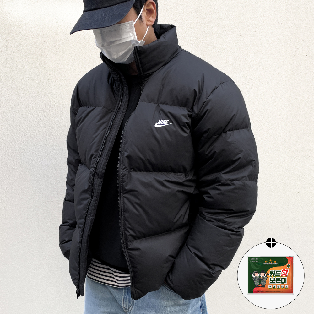 (국내매장판)나이키 패딩 써마핏 스우시 윈드러너 파카 제품 이미지