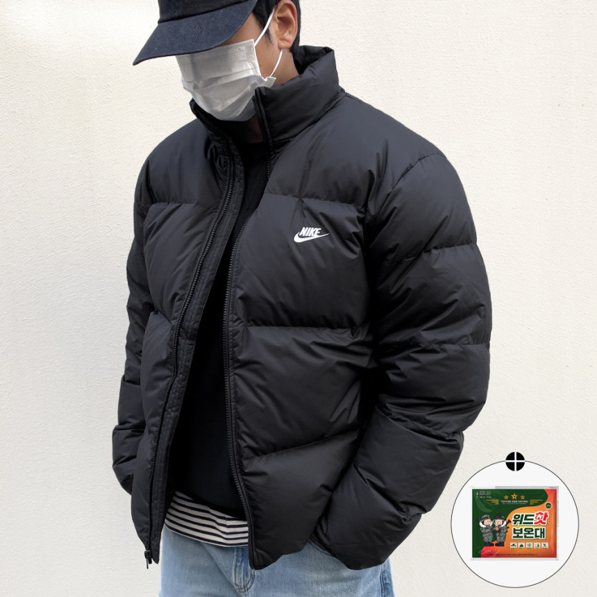 (국내매장판)나이키 패딩 써마핏 스우시 윈드러너 파카 사진 1