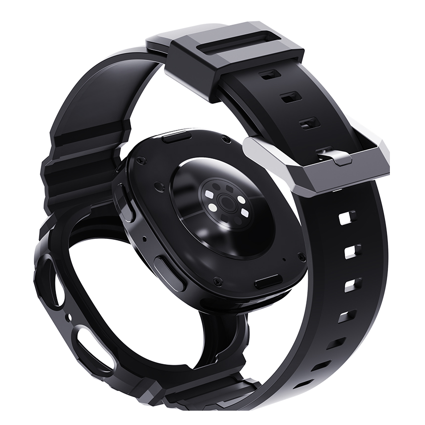 갤럭시워치 스트랩 러기드 일체형 밴드 갤럭시워치8, 44mm, 샌드 - 상세 이미지 5