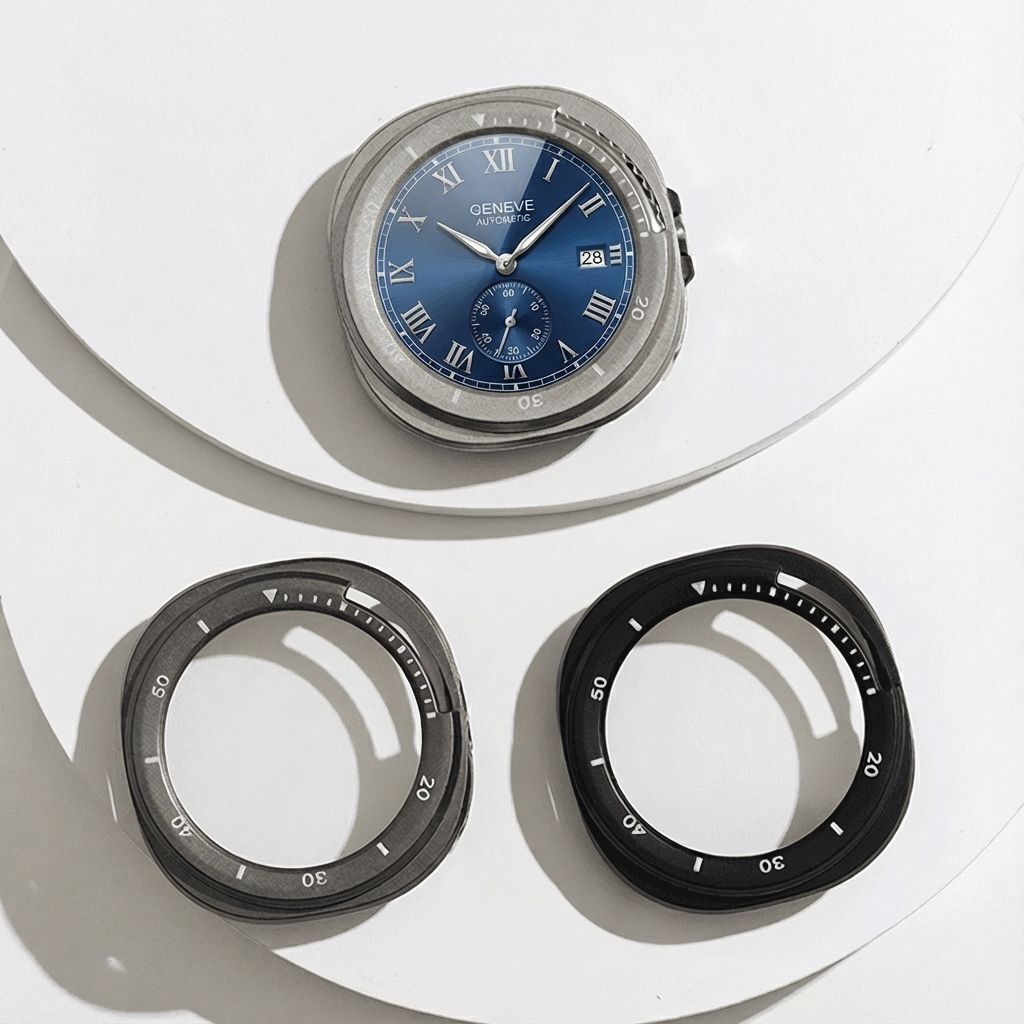 갤럭시워치8 클래식 케이스 강화유리 베젤링 액정 보호 커버 갤워치8 풀커버 46mm 호환