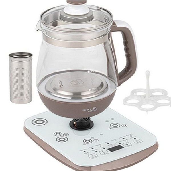 가정용 전기 티 포트 보온 전기 주전자 유리 티메이커 끓이기