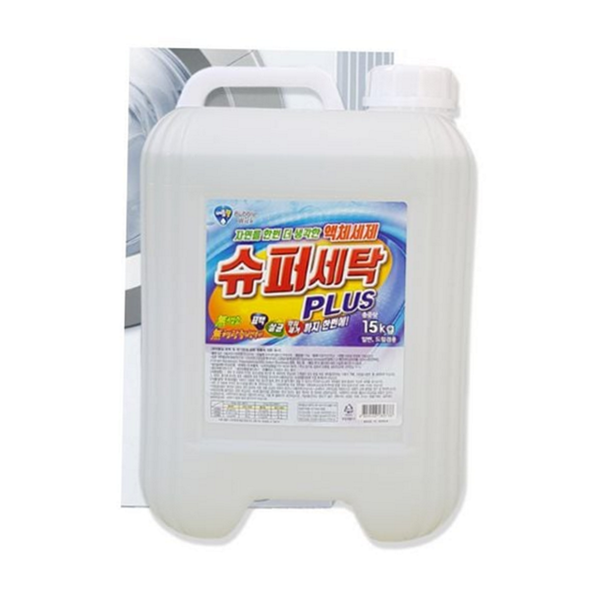 드럼 대용량 액체 세제 말통 업소용 액체 세제 15kg 세척력 - 상품 이미지