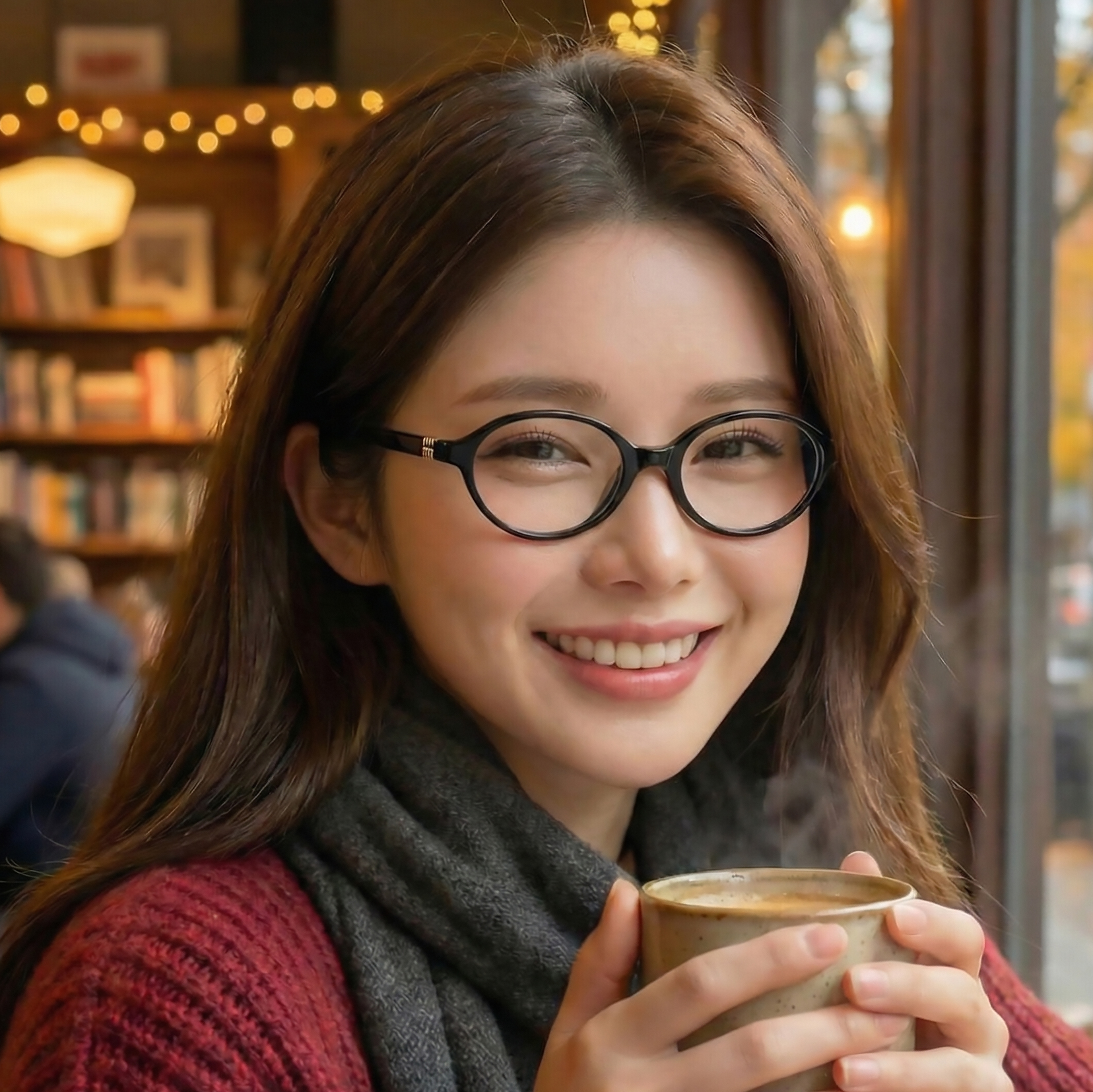 긱시크안경 블루라이트차단 오벌형 얇은 뿔테안경 호피 노안 가벼운 여자안경테 빛번짐