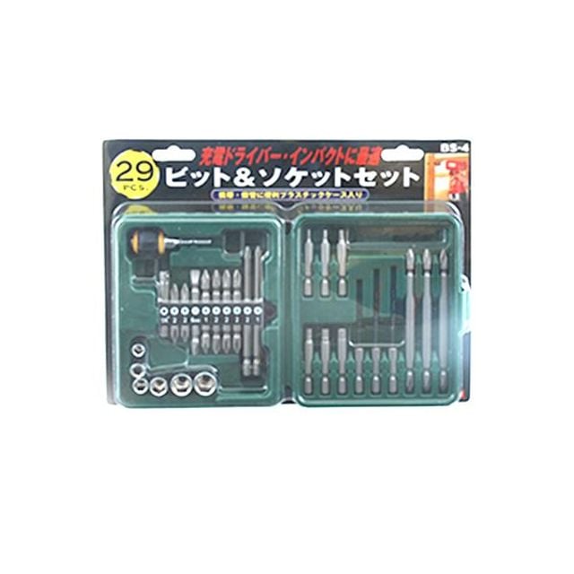 드릴비트소켓세트 BS-4 29PCS 작업공구 공구 철물 DI - 메인 이미지