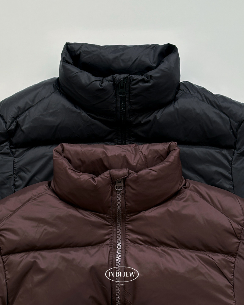 데이데이 오리털 크롭 패딩 푸퍼 숏 자켓 - 상세 이미지 2