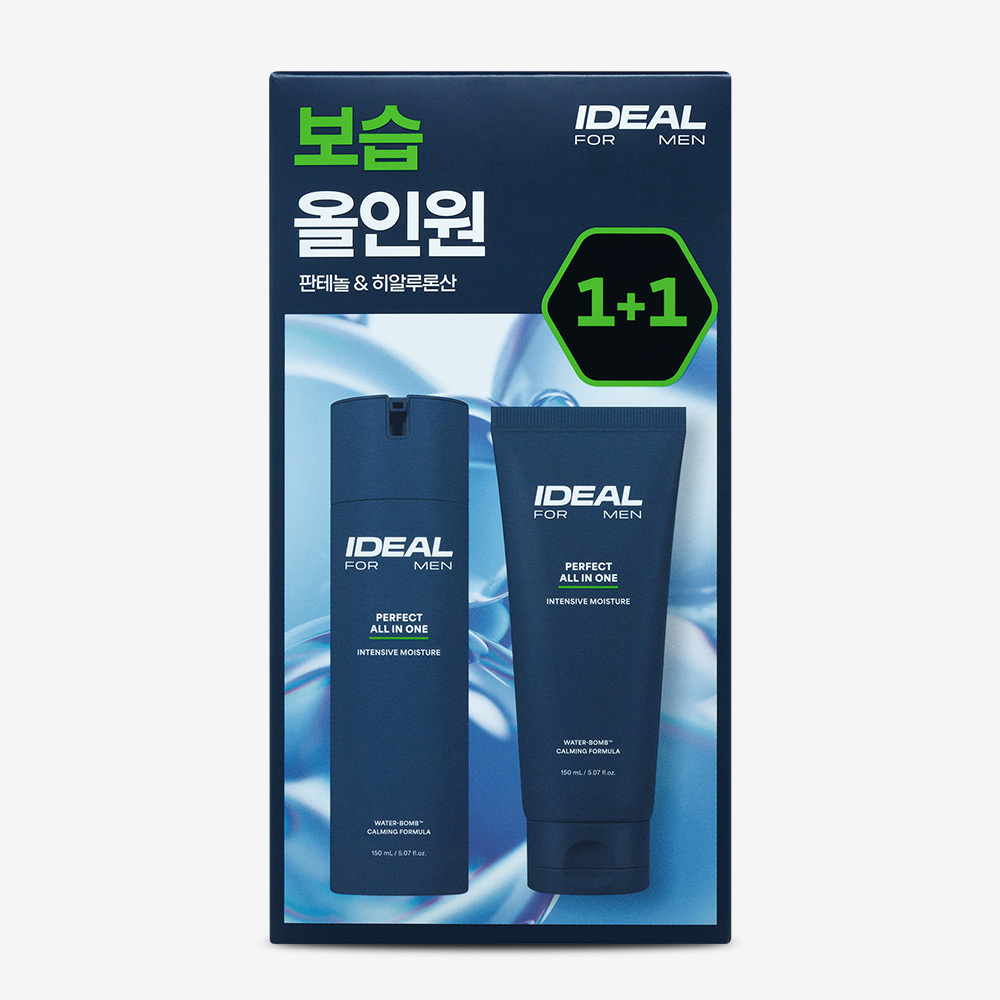 아이디얼포맨 퍼펙트 보습 올인원 기획 150ml, 2개