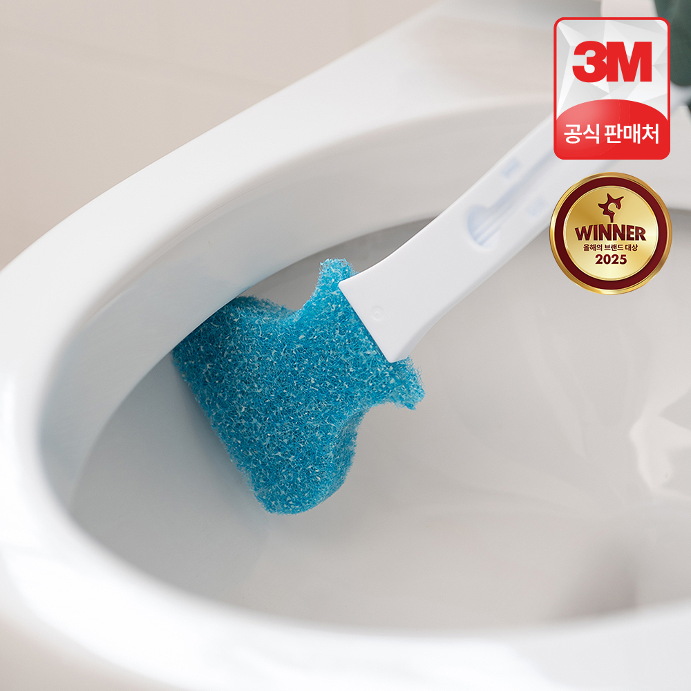 3M 스카치브라이트 변기청소용 크린스틱 리필 30개 + 크린스틱 핸들팩 제품 이미지