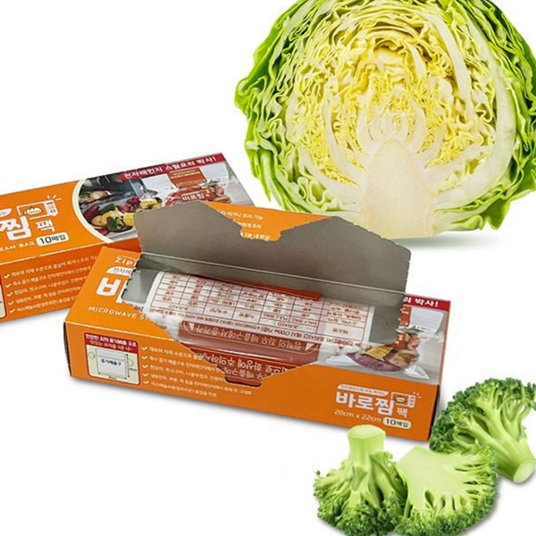 레인지용 전자 레인지 찜기 스팀 전자 레인지 조리 백 무수분