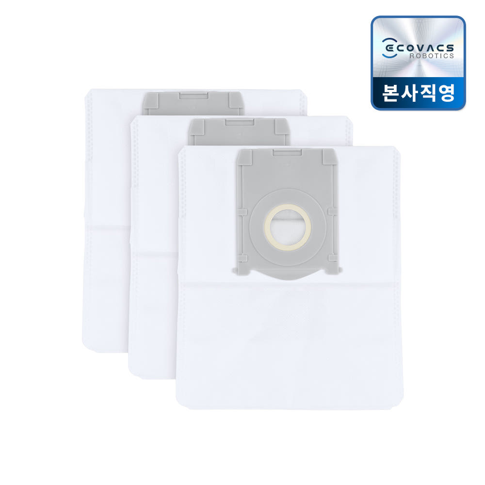에코백스 먼지봉투 더스트백 3매 (X8/ T80/ T50 PRO 전용 모델) 가격 비교 ECOVACS 에코백스 먼지봉투 더스트백 3매 (X8/ T80/ T50 PRO 전용 모델)