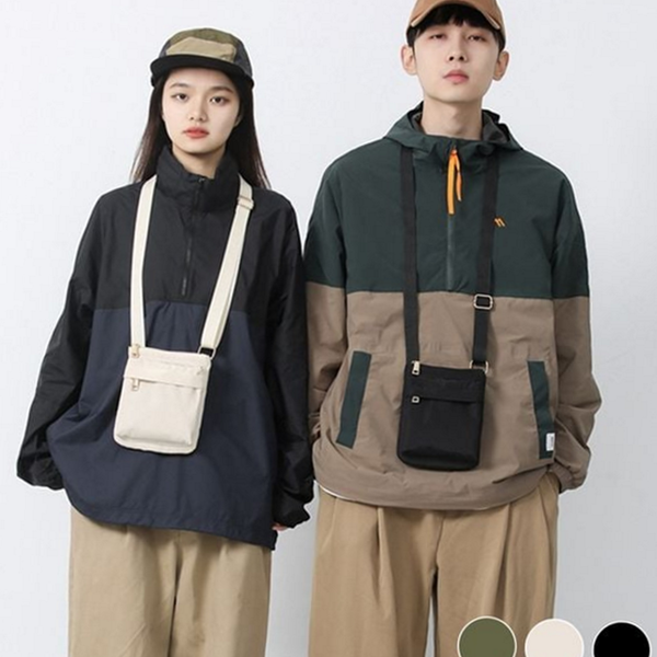 데일리 폴리에스터 크로스 백 캐주얼 남녀공용 미니 백 나들이 핸드폰 - 상품 이미지