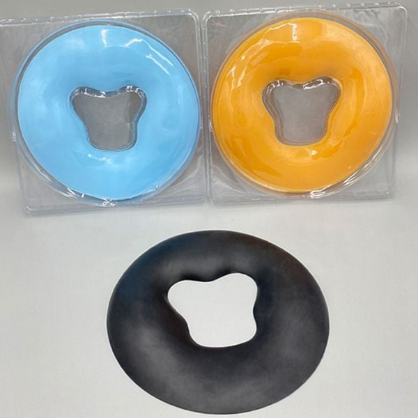 편한 실리콘 얼굴 베개 엎드려 마사지 얼굴 베개 페이셜 안면