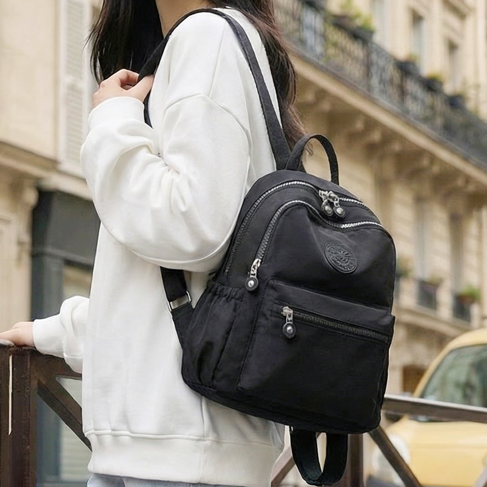 비에스한스 가벼운 여행용 나일론 여성 백팩 미니백팩