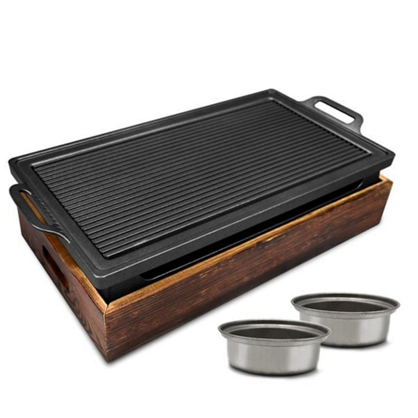 휴대용 바베큐 불판 캠핑용 캠핑 화로 그리들 야외 세트