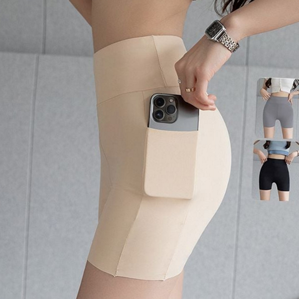 데일리 여성 사이드 포켓 속바지 기능성 여성 심리스 속바지 이너웨어 - 상품 이미지