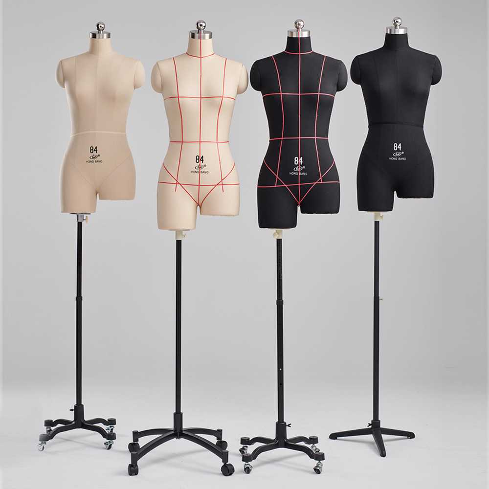 상반신 마네킹 바디 의상 여자 상체 옷가게 옷걸이 HB-13 흰색 80cm - 상세 이미지 2
