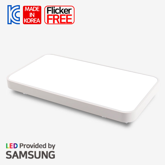LED 슬림 시스템 거실등 50W 화이트 방조명 - 상세 이미지 2