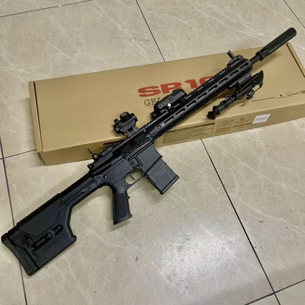 AR-15 DMR MP PRS GEN2 개머리판 20발 PMAG 커스텀 수정탄 전동건 - 메인 이미지
