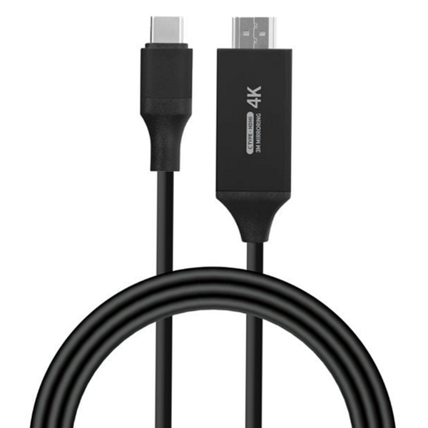 디스플레이 미러링 케이블 연결 usb c 타입 케이블 스마트폰 노트북 - 상품 이미지
