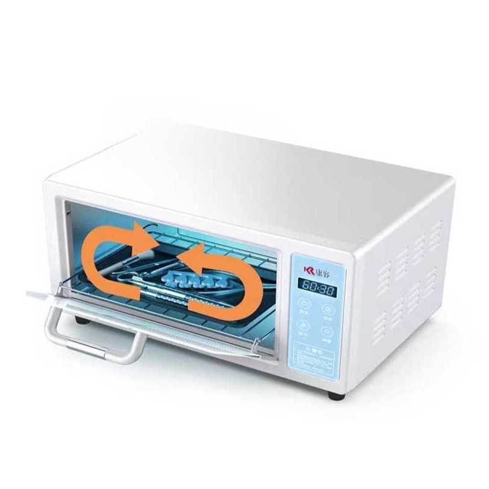 UV 멸균기 미용도구 살균 소독 살롱 위생 케어 장치 48L UV+열풍 건조 - 상세 이미지 3