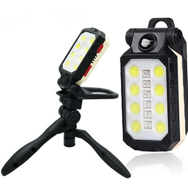 멀티 led 충전식 랜턴 작업등 usb 충전식 랜턴 휴대용 후레쉬 - 상품 이미지