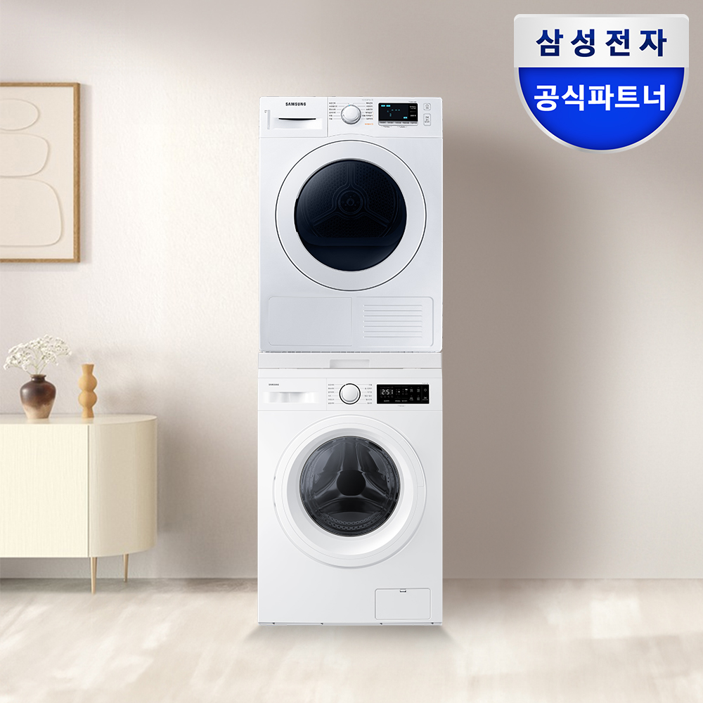 삼성 드럼 WF40F09M0Y+DV90T5440KW 세탁기 건조기 세트 제품 이미지