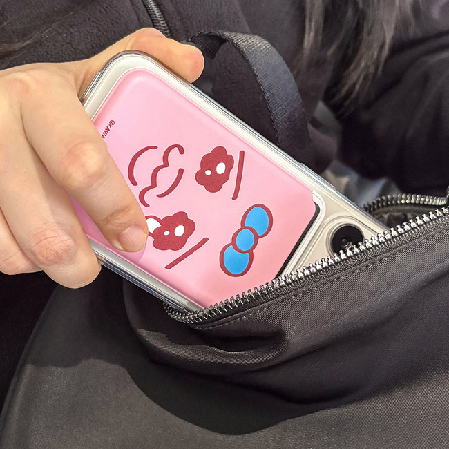 빤쮸토끼 표정시리즈 맥세이프 카드지갑 4종 / 아이폰 갤럭시 - 상세 이미지 5