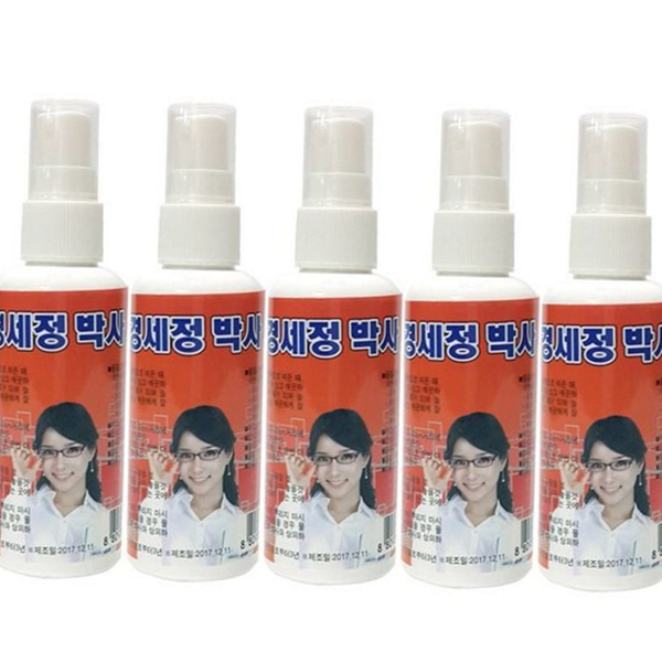 휴대용 안경 클리너 김서림 안경닦이 렌즈 세정제 습기제거 - 상품 이미지