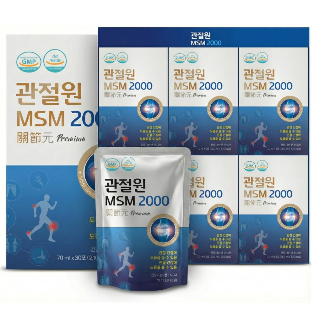 MSM 관절 영양제 호관절원 30포, 1개 - 상품 이미지